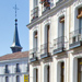 View from Hostal María del Mar's balcony to Mayor square